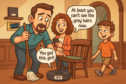 Sweeping up the past with Ivy the Roomba