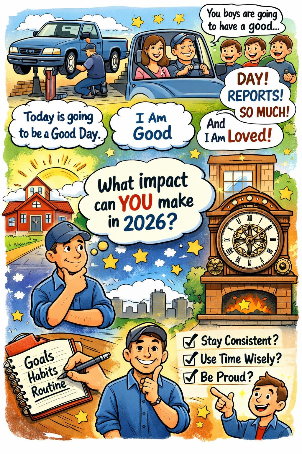 The Gears of Time Keep Turning