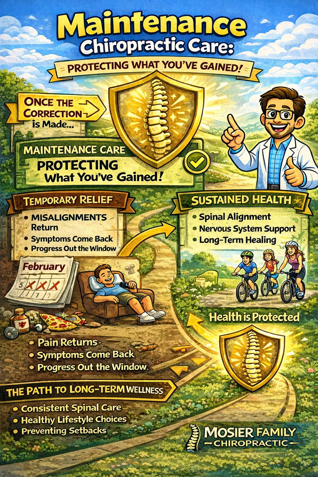 🔧 Maintenance Care: Why Health Is Something You Keep, Not Just Get